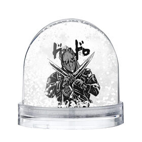 Снежный шар с принтом DOROHEDORO в Санкт-Петербурге, Пластик | Изображение внутри шара печатается на глянцевой фотобумаге с двух сторон | anime | caiman | dorohedoro | manga | аниме | дорохедоро | кайман | манга