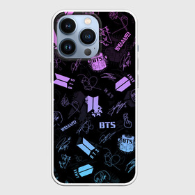 Чехол для iPhone 13 Pro с принтом BTS в Санкт-Петербурге,  |  | bangtan boys | big hit | bts | bts army | j hope | jimin | jin | jungkook | k pop | kpop | love yourself | map of the soul | rm | suga | v | wings | автограф | бтс | к поп