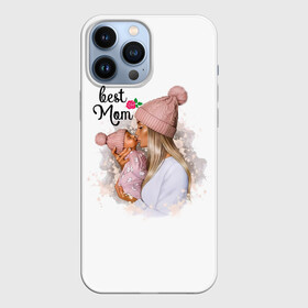 Чехол для iPhone 13 Pro Max с принтом Best Mom в Санкт-Петербурге,  |  | 2021 | best mom | mom | беременность | доченька | дочка | дочке | лучшая мама | люблю маму | любовь | мама | маме | мамочка | мамочке | мамуле | мамуля | пузожитель | рождение ребенка | самая лучшая мама | семья