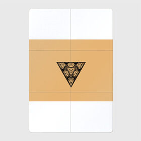 Магнитный плакат 2Х3 с принтом Магический треугольник-оберег в Санкт-Петербурге, Полимерный материал с магнитным слоем | 6 деталей размером 9*9 см | знаки | оберег | символика | симметрия | талисман | татуировки. | треугольник | узоры
