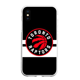 Чехол для iPhone XS Max матовый с принтом TORONTO RAPTORS в Санкт-Петербурге, Силикон | Область печати: задняя сторона чехла, без боковых панелей | basketball | canada | logo | nba | raptors | sport | team | toronto | usa | баскетбол | канада | логотип | мяч | нба | полосы | рэпторс | спорт | сша | торонто | черный