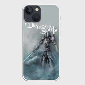 Чехол для iPhone 13 mini с принтом Demons souls в Санкт-Петербурге,  |  | dark souls | demon souls | demons souls | demons souls remastered | git gud | гит гуд | дарк соулз | демон соулз