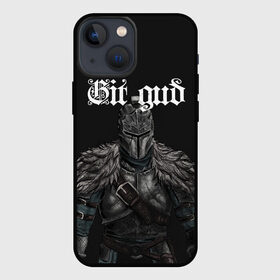 Чехол для iPhone 13 mini с принтом Git gud в Санкт-Петербурге,  |  | dark souls | demon souls | demons souls | demons souls remastered | git gud | гит гуд | дарк соулз | демон соулз