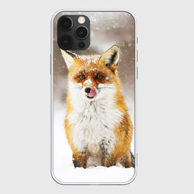 Чехол для iPhone 12 Pro Max с принтом Лиса в Санкт-Петербурге, Силикон |  | animal | fox | foxy | snow | winter | животное | животные | звери | зверь | зима | лиса | лисица | мороз | рыжая | снег | снежинка