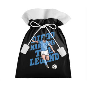 Подарочный 3D мешок с принтом Diego Maradona в Санкт-Петербурге, 100% полиэстер | Размер: 29*39 см | Тематика изображения на принте: 10 | 1960 | 2020 | argentina | barcelona | diego | football | legend | leo | lionel | maradona | messi | retro | rip | soccer | аргентина | барселона | бога | диего | легенда | лионель | марадона | месси | мяч | ретро | рука | форма | футбол