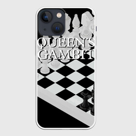 Чехол для iPhone 13 mini с принтом Ход Королевы в Санкт-Петербурге,  |  | beth harmon | chess | queens gambit | the queens gambit | аня тейлор джой | бет хармон | нетфликс | ход королевы | шахматы