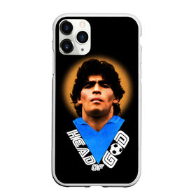 Чехол для iPhone 11 Pro матовый с принтом Diego Maradona в Санкт-Петербурге, Силикон |  | Тематика изображения на принте: diego | diego armando maradona | legend | maradona | аргентина | диего | король | легенда | марадона | нападающий | полузащитник | футбол | футболист