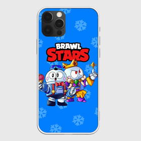 Чехол для iPhone 12 Pro с принтом Brawl Stars Лу Дуо в Санкт-Петербурге, силикон | область печати: задняя сторона чехла, без боковых панелей | Тематика изображения на принте: 2020 | brawl stars | brawler | christmas | crow | games | king | leon | lou | max | new year | sandy | snow | snowtel | spike | surge | бравл | бравлер | броул ставрс | вольт | ворон | игры | король | леон | лу | макс | новый год | рож