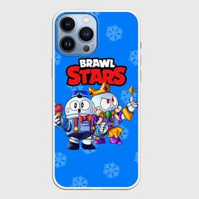 Чехол для iPhone 13 Pro Max с принтом Brawl Stars Лу Дуо в Санкт-Петербурге,  |  | 2020 | brawl stars | brawler | christmas | crow | games | king | leon | lou | max | new year | sandy | snow | snowtel | spike | surge | бравл | бравлер | броул ставрс | вольт | ворон | игры | король | леон | лу | макс | новый год | рож