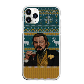Чехол для iPhone 11 Pro матовый с принтом Кэлвин Кэнди в Санкт-Петербурге, Силикон |  | джанго особожденный | кэлвин кэнди | леонардо ди каприо | рождественский свитер