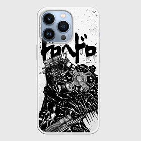 Чехол для iPhone 13 Pro с принтом Профиль Каймана в Санкт-Петербурге,  |  | anime | caiman | dorohedoro | manga | аниме | дорохедоро | кайман | манга