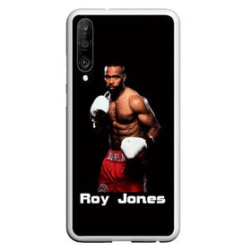 Чехол для Honor P30 с принтом Roy Jones в Санкт-Петербурге, Силикон | Область печати: задняя сторона чехла, без боковых панелей | boxer | boxing | great boxer | roy jones | roy jones lettering | roy jones print | бокс | боксер | великий боксер | надпись roy jones | принт roy jones | рой джонс