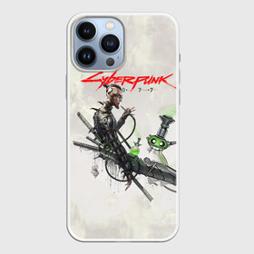 Чехол для iPhone 13 Pro Max с принтом CYBERPUNK 2077 в Санкт-Петербурге,  |  | Тематика изображения на принте: cd project red | cyberpunk 2077 | keanu reeves | samurai | киану ривз | киберпанк 2077 | самураи