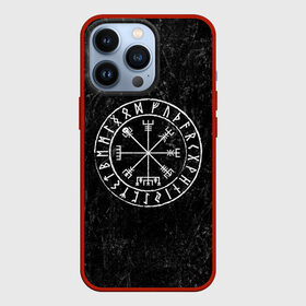 Чехол для iPhone 13 Pro с принтом Вегвизир в Санкт-Петербурге,  |  | амулет | вегвизир | викинги | руны | символ | скандинавия | язычество