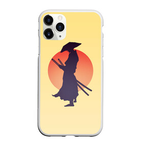 Чехол для iPhone 11 Pro матовый с принтом Ронин в Санкт-Петербурге, Силикон |  | Тематика изображения на принте: bushido | japan | japanes | katana | ronin | samurai | sword | бусидо | воин | восходящее солнце | катана | кимоно | меч | мечник | рассвет | ронин | самурай | самурайский | силуэт | силуэт воина | солнце | якудза | японец