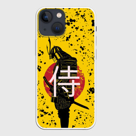 Чехол для iPhone 13 mini с принтом (Самурай) в Санкт-Петербурге,  |  | katana | no heaven for samurai | red sun | samurai | samurai lettering | samurai print | samurai sweats | samurai t shirt | sun | катана | красное солнце | надпись самурай | нет рая для самурая | принт самурай | самурай | солнце | толстовка самурай | футб