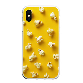 Чехол для iPhone XS Max матовый с принтом Попкорн в Санкт-Петербурге, Силикон | Область печати: задняя сторона чехла, без боковых панелей | Тематика изображения на принте: popcorn | воздушная | еда | кино | кинотеатр | кукуруза | кушать | попкорн | сладкий | соленый | сырный | хрустящий