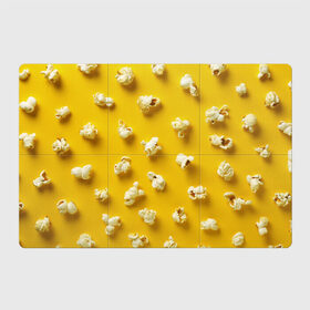 Магнитный плакат 3Х2 с принтом Попкорн в Санкт-Петербурге, Полимерный материал с магнитным слоем | 6 деталей размером 9*9 см | popcorn | воздушная | еда | кино | кинотеатр | кукуруза | кушать | попкорн | сладкий | соленый | сырный | хрустящий