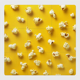 Магнитный плакат 3Х3 с принтом Попкорн в Санкт-Петербурге, Полимерный материал с магнитным слоем | 9 деталей размером 9*9 см | Тематика изображения на принте: popcorn | воздушная | еда | кино | кинотеатр | кукуруза | кушать | попкорн | сладкий | соленый | сырный | хрустящий