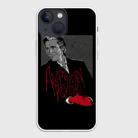 Чехол для iPhone 13 mini с принтом Американский психопат в Санкт-Петербурге,  |  | american psycho | christian bale | film | американский психопат | кристиан бэйл | фильм | фильмы