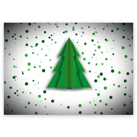 Поздравительная открытка с принтом Новогодняя елка в Санкт-Петербурге, 100% бумага | плотность бумаги 280 г/м2, матовая, на обратной стороне линовка и место для марки
 | new year | tree | елка | новогодняя | новый год