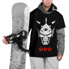 Накидка на куртку 3D с принтом 666 в Санкт-Петербурге, 100% полиэстер |  | Тематика изображения на принте: 666 | creep | scream | warrior | астрал | восставший из ада | демон | монстр | призрак | принт 666 | страшилки | хоррор | хоррор футболки | хэллоуин