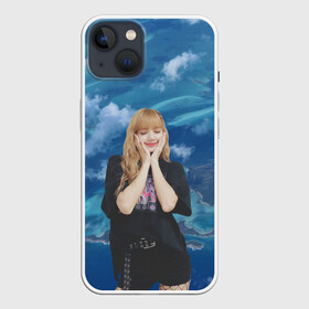 Чехол для iPhone 13 с принтом LISA BLACKPINK в Санкт-Петербурге,  |  | blackpink  bts | bp | how you like that | jennie | jisoo | kill this love | lalisa | lalisa monoban | lisa | rose | yg | блекпинк | блэкпинк | голубая | дженни | джису | закат | лалиса | лалиса монобан | лиса | небо | облака | пак розэ | роза | 