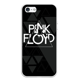 Чехол для iPhone 5/5S матовый с принтом Pink Floyd в Санкт-Петербурге, Силикон | Область печати: задняя сторона чехла, без боковых панелей | Тематика изображения на принте: dark side of the moon | floyd | music | pink | pink floid | pink floyd | rock | rocker | rocknroll | the wall | музыка | пинк | пинк флоид | пинк флойд | рок | рок н ролл | рокер | флойд