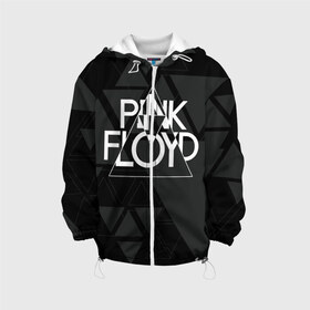 Детская куртка 3D с принтом Pink Floyd в Санкт-Петербурге, 100% полиэстер | застежка — молния, подол и капюшон оформлены резинкой с фиксаторами, по бокам — два кармана без застежек, один потайной карман на груди, плотность верхнего слоя — 90 г/м2; плотность флисового подклада — 260 г/м2 | Тематика изображения на принте: dark side of the moon | floyd | music | pink | pink floid | pink floyd | rock | rocker | rocknroll | the wall | музыка | пинк | пинк флоид | пинк флойд | рок | рок н ролл | рокер | флойд