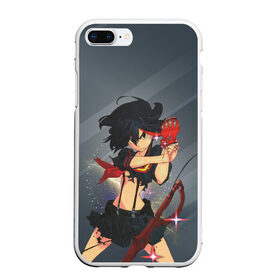 Чехол для iPhone 7Plus/8 Plus матовый с принтом Kill la Kill Рюко Матой в Санкт-Петербурге, Силикон | Область печати: задняя сторона чехла, без боковых панелей | kill la kill | аниме | девушка | киру ра киру | манга | рюко матой | убей или умри