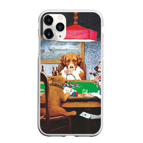 Чехол для iPhone 11 Pro матовый с принтом Собаки играют в покер в Санкт-Петербурге, Силикон |  | a friend in need | art | artist | bets | buldog | cards | chips | dogs | gambling | games | memes | picture | poker | азартные игры | бульдог | друг познается в беде | искусство | картина | карты | мемы | покер | сенбернар | собаки | собачки | ставки