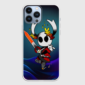 Чехол для iPhone 13 Pro Max с принтом Hollow Knight x Hades в Санкт-Петербурге,  |  | Тематика изображения на принте: game | games | hades | hollow knight | knight | арт | рыцарь | хадес | хадэс | холлоу найт