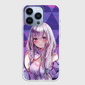 Чехол для iPhone 13 Pro с принтом Эмилия в Санкт-Петербурге,  |  | anime | emilia | re zero | re: zero kara hajimeru isekai seikatsu | re: жизнь с нуля в альтернативном мире | ре зеро | эмилия