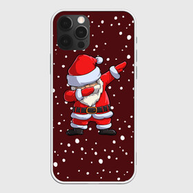 Чехол для iPhone 12 Pro Max с принтом Dab-Santa в Санкт-Петербурге, Силикон |  | Тематика изображения на принте: claus | happy new year | merry christmas | santa | snowman | дед мороз | елка | клаус | новый год | рождество | с новым годом | санта | снеговик