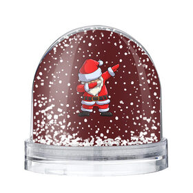Снежный шар с принтом Dab-Santa в Санкт-Петербурге, Пластик | Изображение внутри шара печатается на глянцевой фотобумаге с двух сторон | claus | happy new year | merry christmas | santa | snowman | дед мороз | елка | клаус | новый год | рождество | с новым годом | санта | снеговик