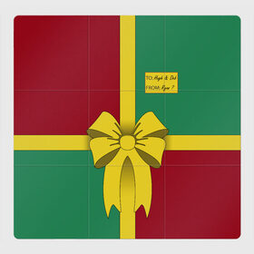 Магнитный плакат 3Х3 с принтом Свитер Райана Рейнольдса в Санкт-Петербурге, Полимерный материал с магнитным слоем | 9 деталей размером 9*9 см | 2020 | christmas | deadpool | gift | hugh jackman | jake gyllenhaal | new year | present | ryan reynolds | snow | ugly xmas sweater | winter | джейк джилленхол | дэдпул | зима | новый год | подарок | райан рейнольдс | рождество | снег | уродливый новогодн