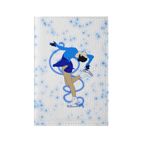 Обложка для паспорта матовая кожа с принтом Фигурное катание в Санкт-Петербурге, натуральная матовая кожа | размер 19,3 х 13,7 см; прозрачные пластиковые крепления | dance | figure skating | girl | ice | rink | skate | sport | winter | девочка | девушка | зима | зимний вид спорта | каток | коньки | лед | подарок | профессии | снег | спорт | спортивный | спортсменка | сюрприз | танец | танцующий