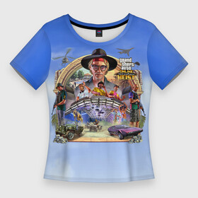Женская футболка 3D Slim с принтом GTAO: The Cayo Perico Heist в Санкт-Петербурге,  |  | auto | cayo perico | game | grand | gta | gta5 | los santos | online | rockstar | theft | гта | гта5 | игра | лос сантос | майкл | онлайн | рокстар | тревор | франклин