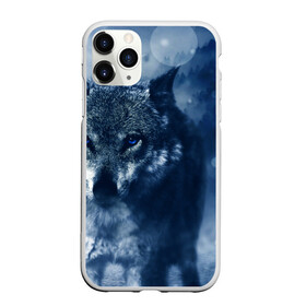 Чехол для iPhone 11 Pro Max матовый с принтом Красивый волк в Санкт-Петербурге, Силикон |  | wolf | ауф | волк | волчонок | зима | синеглазый волк