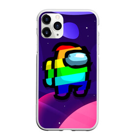 Чехол для iPhone 11 Pro матовый с принтом AMONG US - RAINBOW SPACE в Санкт-Петербурге, Силикон |  | among | among us | amongus | crewmate | game | games | imposter | impostor | logo | monster | sabotage | shhh | амонг | амонг ас | амонгас | игра | игры | импостер | космос | крюмейт | лого | логотип | логотипы | монстр | саботаж | символ | сим