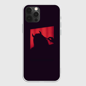 Чехол для iPhone 12 Pro Max с принтом Дьяволица в Санкт-Петербурге, Силикон |  | девушка | дьяволица | надменность | пафос | рожки