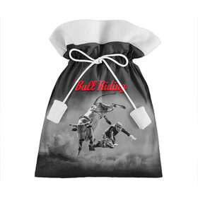 Подарочный 3D мешок с принтом Bull Riding в Санкт-Петербурге, 100% полиэстер | Размер: 29*39 см | bull | dude | extreme | fall | helmet | hoofs | horns | sport | sportsman | tail | бык | падение | рога | спорт | спортсмен | хвост | чувак | шлем | экстрим