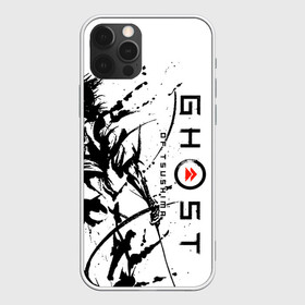 Чехол для iPhone 12 Pro с принтом Ghost of Tsushima в Санкт-Петербурге, силикон | область печати: задняя сторона чехла, без боковых панелей | Тематика изображения на принте: ghost of tsushima | samurai | игры | призрак цусимы | самурай | япония
