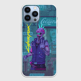 Чехол для iPhone 13 Pro Max с принтом Cyberpunk 2077 в Санкт-Петербурге,  |  | Тематика изображения на принте: cd project red | cyberpunk 2077 | keanu reeves | samurai | игра | киану ривз | киберпанк 2077 | самураи