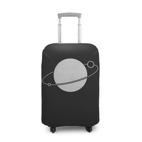 Чехол для чемодана 3D с принтом ПлАнЕтА в Санкт-Петербурге, 86% полиэфир, 14% спандекс | двустороннее нанесение принта, прорези для ручек и колес | астрономия | космос | планета | юпитер