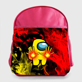 Детский рюкзак с принтом Маг огня 