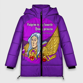 Женская зимняя куртка 3D с принтом а ещё я люблю фиолетовый в Санкт-Петербурге, верх — 100% полиэстер; подкладка — 100% полиэстер; утеплитель — 100% полиэстер | длина ниже бедра, силуэт Оверсайз. Есть воротник-стойка, отстегивающийся капюшон и ветрозащитная планка. 

Боковые карманы с листочкой на кнопках и внутренний карман на молнии | emperors children | fulgrim | horus heresy | primarch | warhammer | warhammer 30000 | warhammer 30k | warhammer 40000 | warhammer 40k | вархаммер | дети императора | ересь хоруса | примарх | фиолетовый | фулгрим