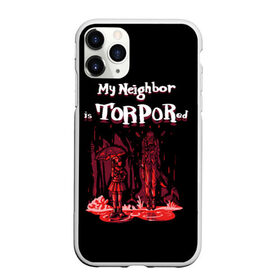 Чехол для iPhone 11 Pro Max матовый с принтом Мой сосед в торпоре в Санкт-Петербурге, Силикон |  | my neighbor is totoro | torpor | totoro | vampires the masquerade | vtm | wod | world of darkness | вампир | вампиры | миадзаки | миядзаки | мой сосед тоторо | торпор | тоторо | фанарт | шутка | юмор