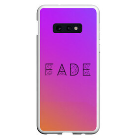 Чехол для Samsung S10E с принтом FADE в Санкт-Петербурге, Силикон | Область печати: задняя сторона чехла, без боковых панелей | Тематика изображения на принте: pantone | градиент | мода | оранжевый | пантон | розовый | фейд | фэйд | цвета | цвето года