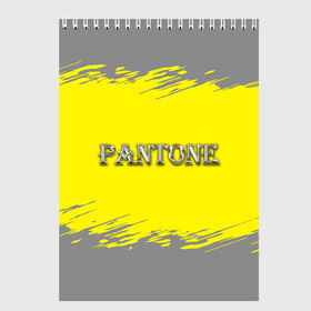 Скетчбук с принтом Grey and Illuminating Yellow в Санкт-Петербурге, 100% бумага
 | 48 листов, плотность листов — 100 г/м2, плотность картонной обложки — 250 г/м2. Листы скреплены сверху удобной пружинной спиралью | 2021 | antone | design | grey | illuminating | pantone | silver | ultimate grey | yellow | безупречный серый | дизайн | дизайнерский | логотип | надпись | освещающий | серебряный | текстура | тренд года | трендовые цвета | цвет | цвет 2021 г